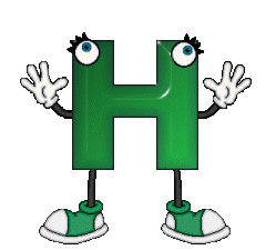 La letra "H"